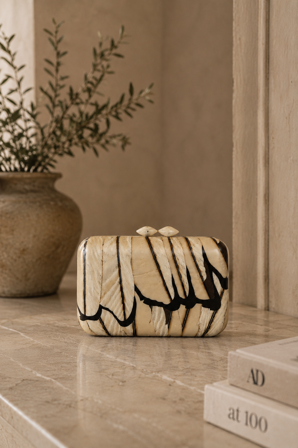 Amazonian Clutch Marquetry