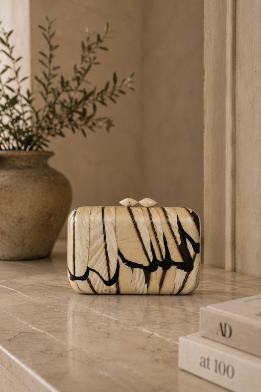 Amazonian Clutch Marquetry