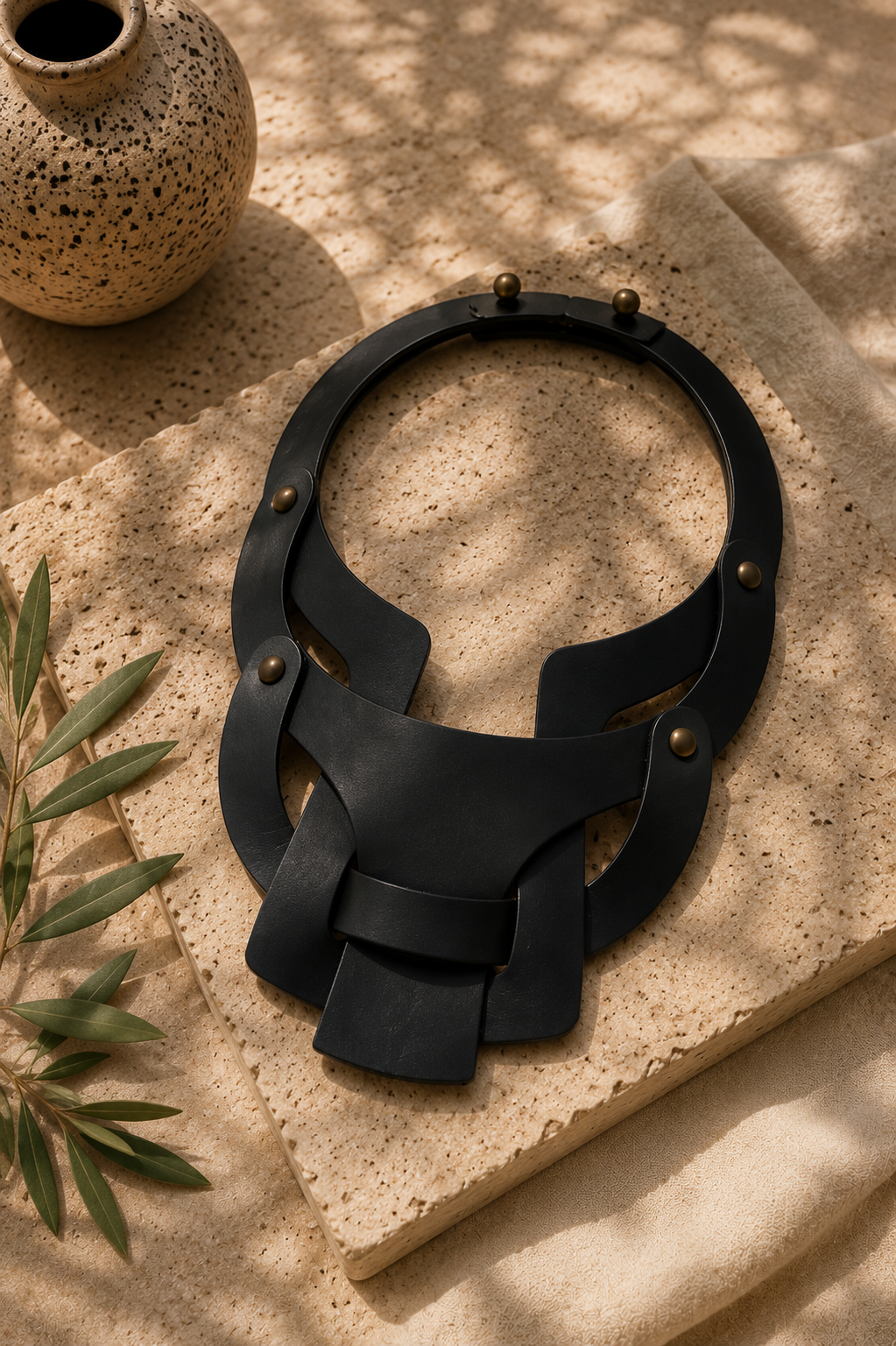 Spartacus Leather Necklace