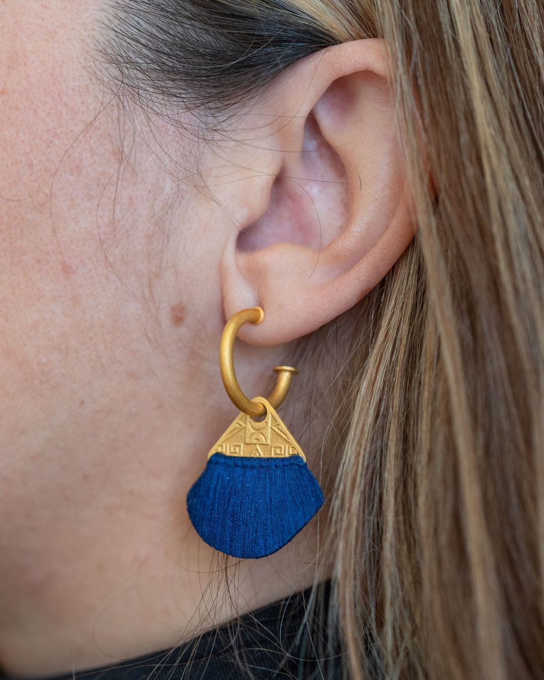 Blue Grace Earring